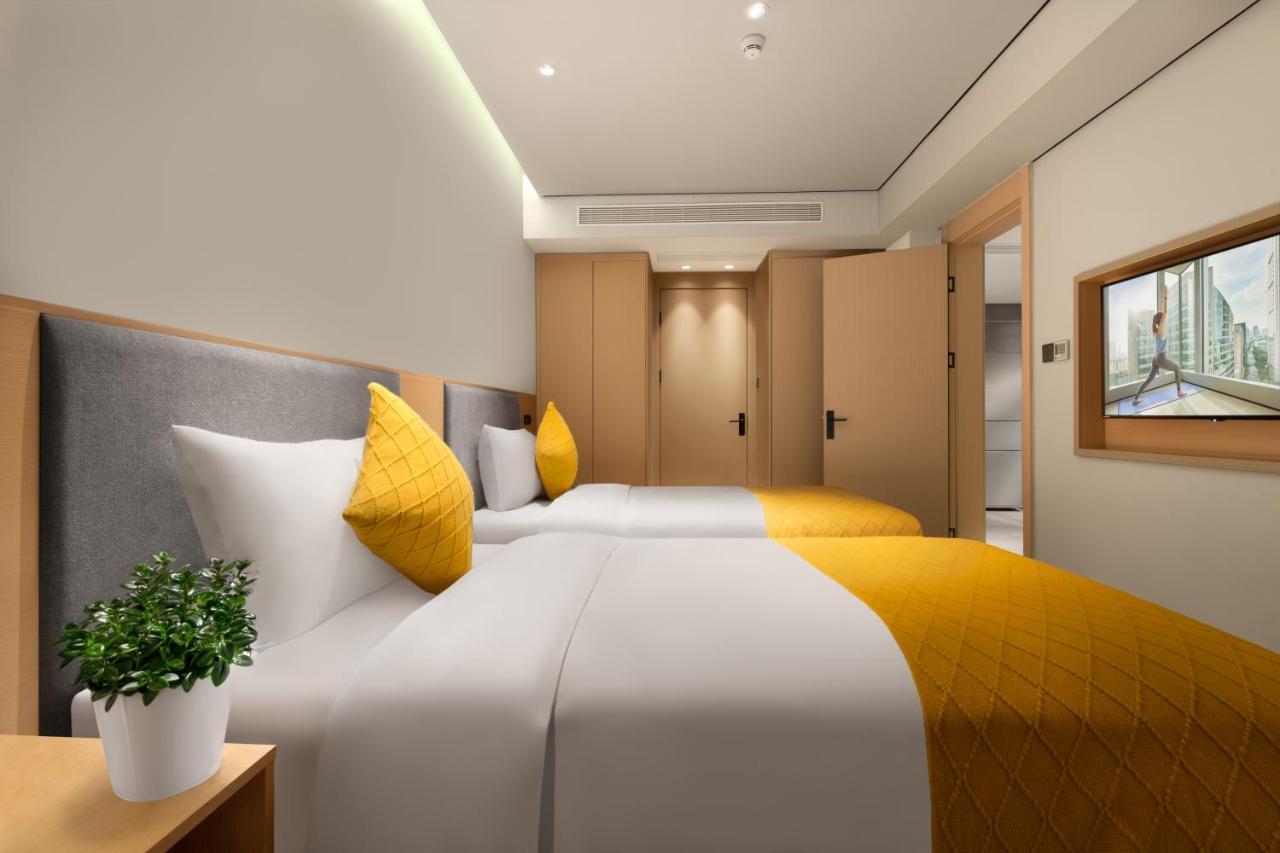 Aparthotel Citadines Gaoxin Chengdú Exterior foto