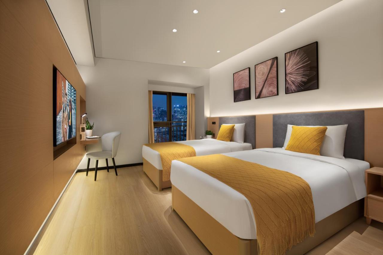 Aparthotel Citadines Gaoxin Chengdú Exterior foto